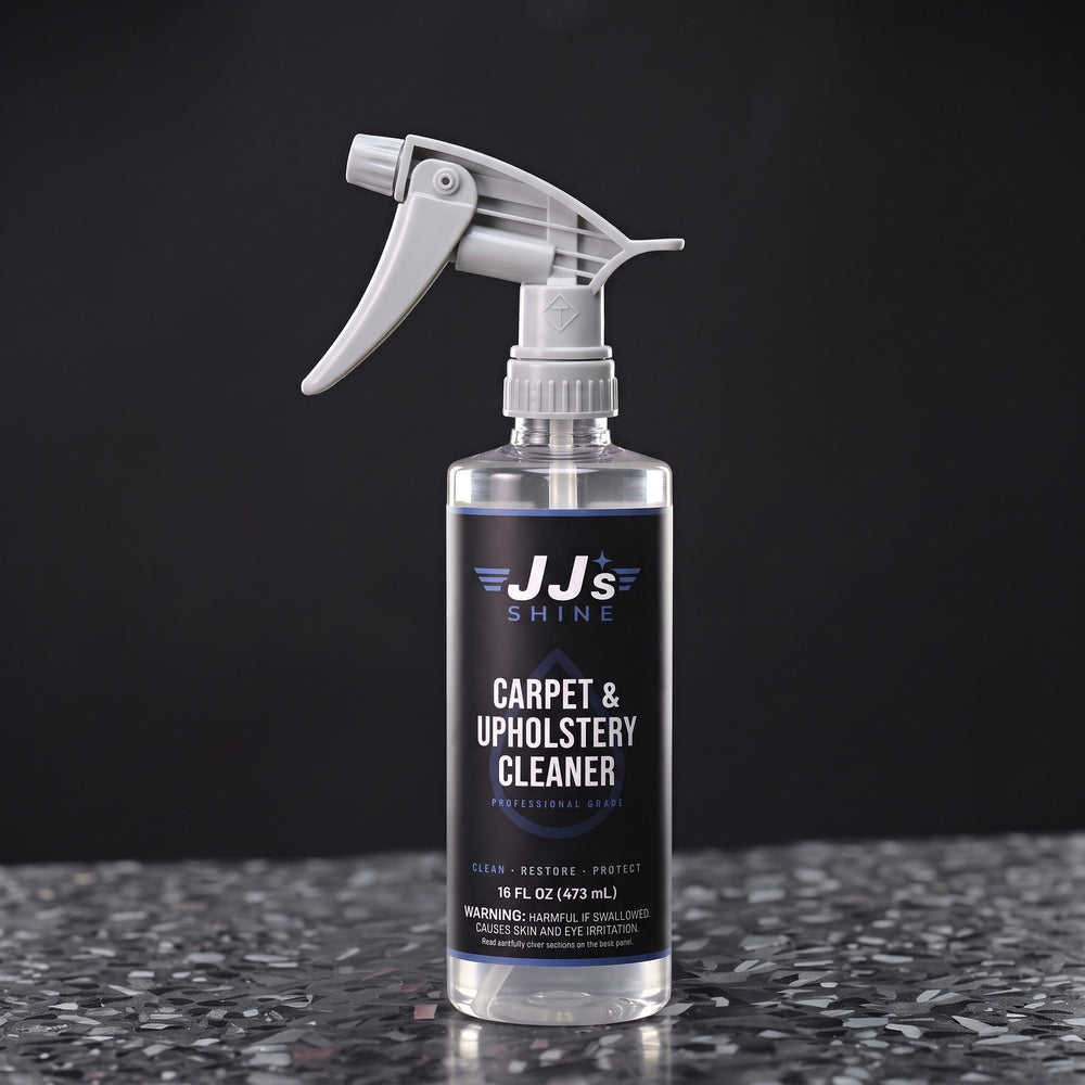 JJ's Carpet and Upholstery Cleaner, 16 oz bottle