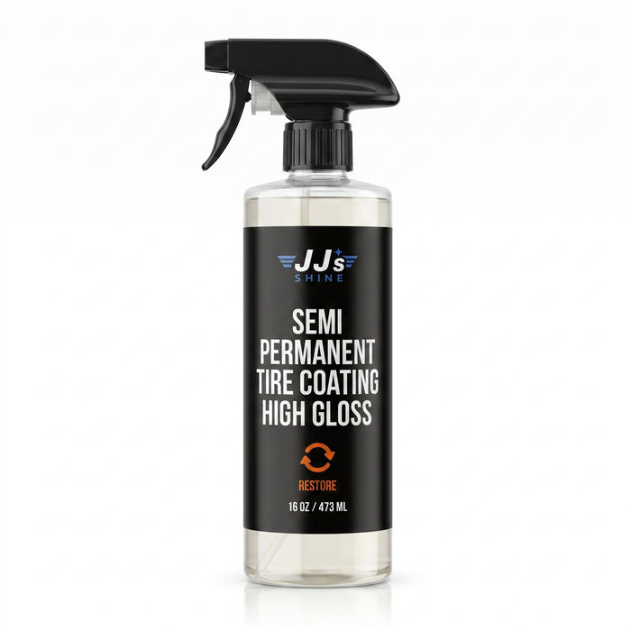 Semi Permanent Tire Coating High Gloss