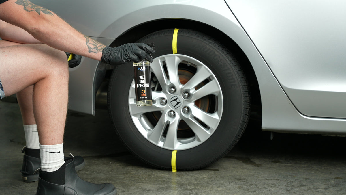Wet Tire Dressing — JJ Shine