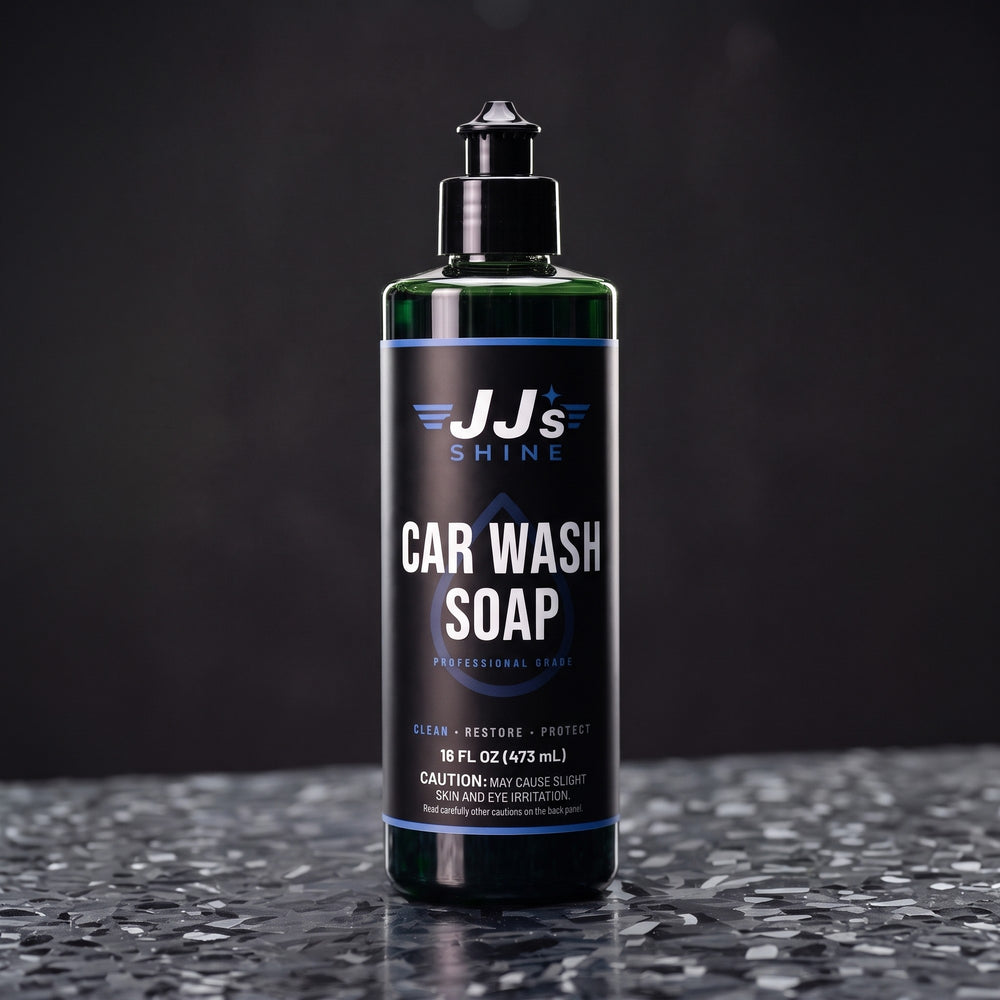 JJ's Car Wash Soap, 16 oz bottle