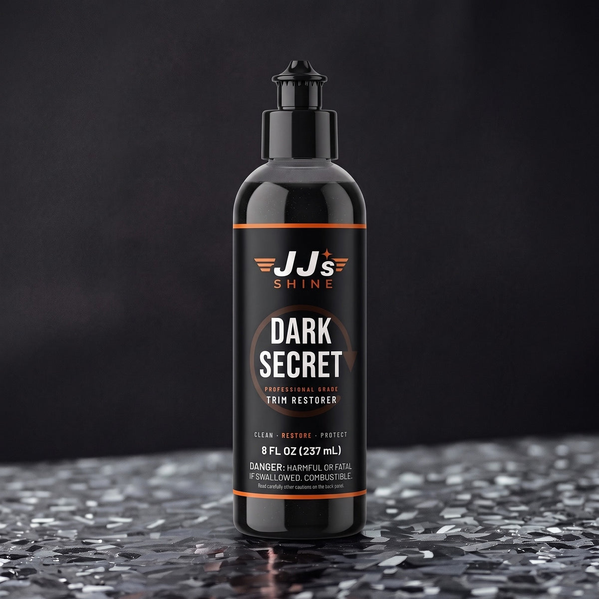 JJ's Dark Secret, 16 oz bottle