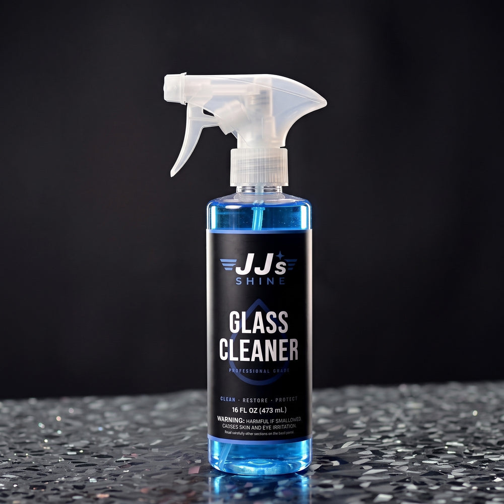JJ's Glass Cleaner, 16 oz bottle