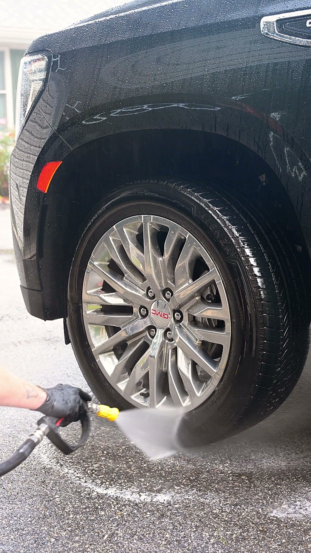 JJ's Acid Wheel Cleaner in use, photo 2